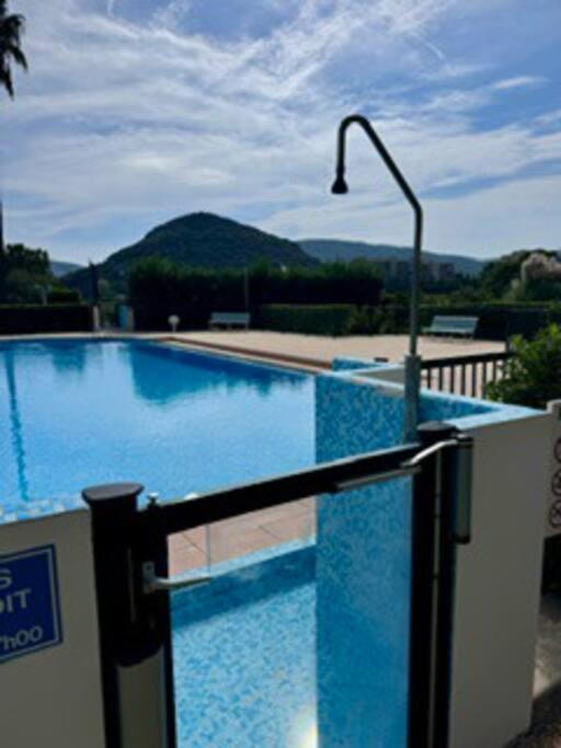 Studio 2Pers Piscine 10Min Plage Mandelieu エクステリア 写真